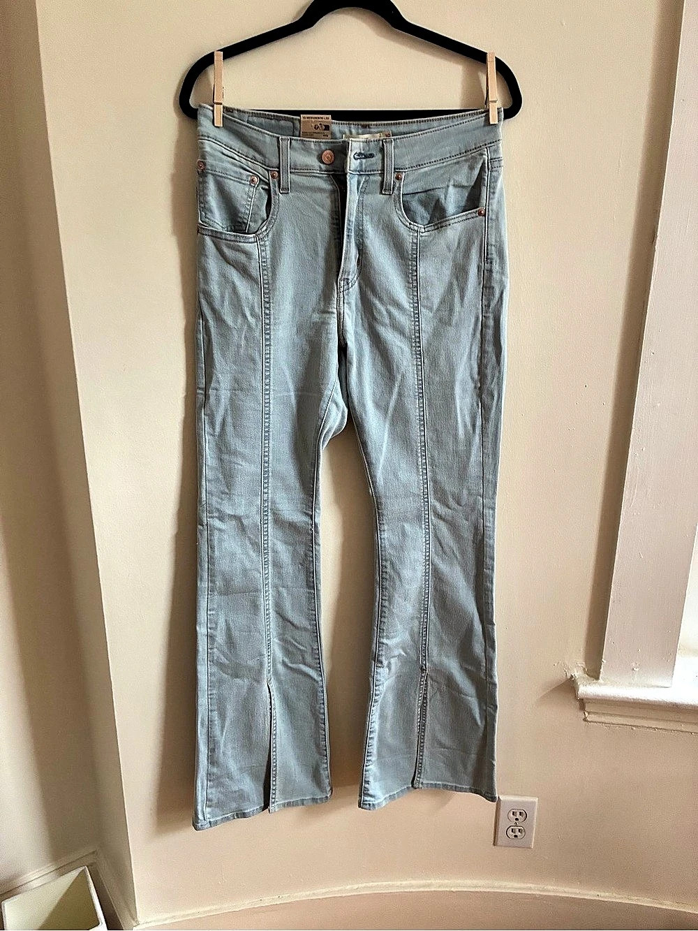Levi's 726 Flare Jeans in Blue Waist 30